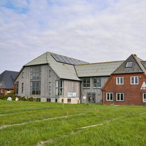 Schutzstation Wattenmeerhaus auf Hanswarft